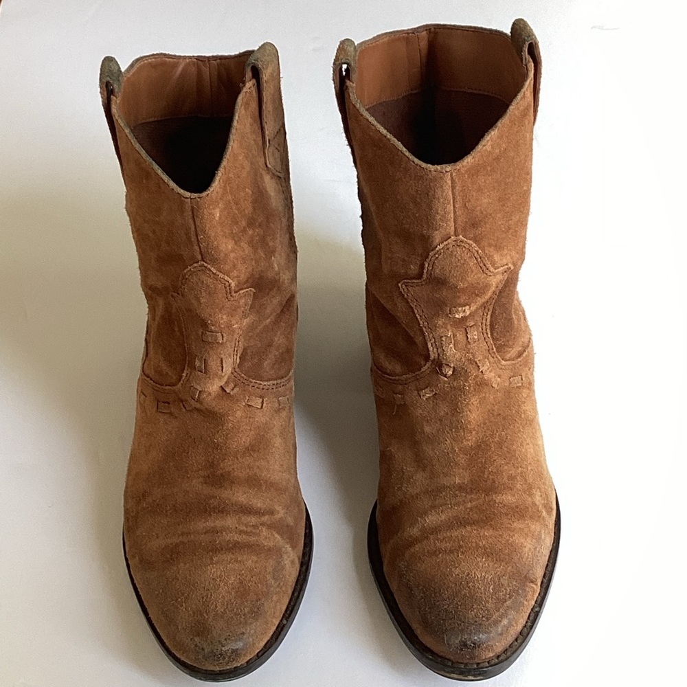 Franco Sarto Suede Boot Size 7 - Picture 2 of 14